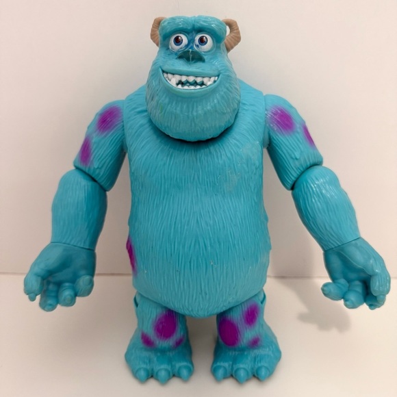 Disney Pixar Monsters Inc Sulley Poseable 8" Action Figure James P. Sullivan - Picture 2 of 8